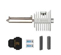 Industrial Grade Stainless Steel Hotend Assembly for 3D Printers Metal Extruder Hot End Heating Block Replacement Hotend Nozzle