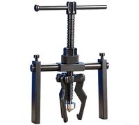 Industrial Grade Three Jaw Bearing Puller, Heavy Duty Chrome Vanadium Steel with Non-Slip Grip for Efficient Removal, Hand Tool for Workshop and Garage