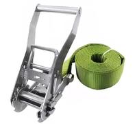 Industrial-grade Tie-down Strap - 5-ton Capacity Ratchet Strap, Heavy-duty Hookless Tie-down Strap, Suitable For Motorcycles, ATVs, Bicycles, Trailers, And Kayaks(L 7m/23')