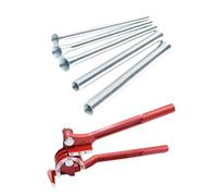 Industrial-Grade Tube Bender 1/4" 5/16" 3/8" 180° Aluminum Tool for Conduit Shaping Projects Pipe Bender Tool