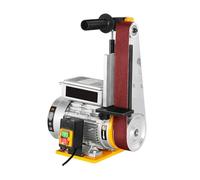 Industrial Grade Vertical Belt Sander 1500W Metal Woodworking Grinder Stainless Steel Deburring Grinding Knife Polishing High Efficiency