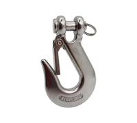 Industrial Grades 304 Nonrust Steel Hook Mooring Swivels Hook for Rigging and Lifting Applications Load Secure Swivels
