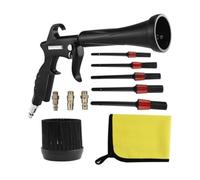 Industrial Grades Air Blow Cleaning Set Multiple Nozzles Sturdy Brushes Tight Space Applicator Removal Tool Sturdy Air Blower with Fiber Cleaning Cloth