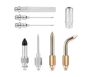 Industrial Grease Accessories Set with 3 Nozzles Elbow