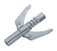 Industrial Grease Gun Coupler Adapter Tip Lower Upper 13mm 2pcs 15mm | Dual Size Interface, Heavy Duty Iron Construction, Quick Connect Mechanism, for Mechanics and Maintenance Technicians