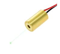 Industrial Green Dot Laser Module, 520nm, Class 2, Less Than 1mW, with APC Driver, 7~10V Operation Voltage, D10.5x19 mm, VLM-520-01 LPT, 30 Meters Working Distance, Laser Head
