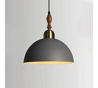 Industrial Hanging Light 1-Light Chinese Style Metal Chandelier Pendant Light Single Head with Adjustable Cord Ceiling Lights for Restaurant Bar Bedroom Bedside