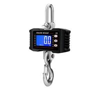 Industrial Hanging Scale 2000kg, Digital Crane Scale with LED Display, 0.5kg High Precision Hook Scale for Warehouse, Factory & Lifting, Waterproof
