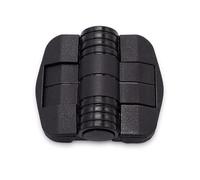 Industrial Heavy Duty gate Hinges, Plastic Black Hinge Network Cabinet Automation Equipment Non-Marking Installation Limit