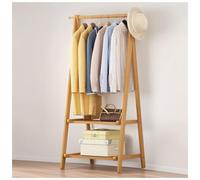 Industrial Heavy Duty Hall Tree with 2-Tier Shoe Rack & Hooks, Anti-Tipping Design, Tall Entryway Coat Stand, Versatile Storage for Bedroom & Entry, Walnut/Green/Wood, 66/86/116x40x160CM.