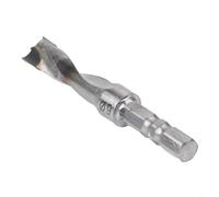 Industrial Hexagonal Shank Drill Bit with 6.35mm Handle, Carbide Tip Three Point Two Edge Design for Precision Woodworking, Industrial Grade Multi Material Wood Boring and(9MM)
