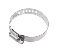 Industrial Hose Clamps 50mm, Stainless Steel Clips for Pipe Mounting | Adjustable design allows for quick installation and flexible resizing to fit various pipe diameters as required.