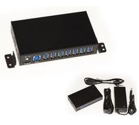 Industrial Hub / USB 3.0 Charging Station - 7 Ports - 3A Power Supply