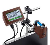 Industrial Inkjet Coder for Production Date, Time, Logo & Graphic Marking, Auto Coding Machine with Touch Screen