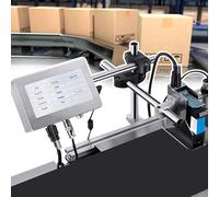 Industrial Inkjet Coding Machine for Text, Batch Number, Barcode, and Image Labeling with USB Import Feature - Automatic Packaging Printer