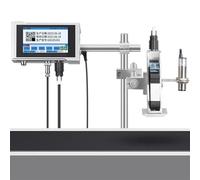 Industrial Inkjet Coding Machine with 360° Printing, 4.3 Inch Touch Screen, Built-In Storage, 12.7mm/25.4mm Adjustable Width for Efficient Marking
