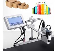 Industrial Inkjet Printer - Automatic Coding & Marking Equipment for Printing Text, Numbers, Manufacturing/Expiry Dates, QR Codes, Barcodes, Logos & Graphics - Print Width