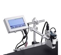 Industrial Inkjet Printer for Automatic Batch Coding, Supports Text, Excel, BMP, and USB Printing