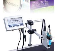 Industrial Inkjet Printer for Automatic Coding, Quick-Drying Inkjet Technology for Date, Barcode, QR Code, and Variable Data Labeling
