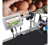 Industrial Inkjet Printer for Automatic Coding with Side and Bottom Spraying, Ideal for Printing Text, Numbers, Expiry Dates, QR Codes, Barcodes, Logos, and Graphics
