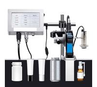 Industrial Inkjet Printer for Packaging, Automatic Coding Machine for Cartons, Plastics, Metals, and Sheets, Multi-Language Support