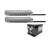 Industrial Ion Air Knife Static Eliminator 7KV Generator,200mm | Selectable 200-800mm bar lengths with ±50V ion balance for precise, low-current static control