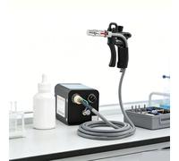 Industrial Ionizing Air Gun - Handheld Anti-Static Air Gun with Adjustable Air Volume, Induction Jet Head & High-Voltage Control for Effective Dust Removal