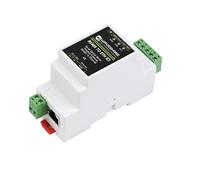 Industrial Isolated RS485 to RJ45 Ethernet Serial Server, TCP/IP to Serial, 6~36V Power Supply, Support Rail-Mount/Modbus Gateway, TCP Server/TCP Client/UDP Mode, with Electrical Isolation