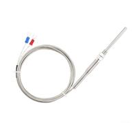 Industrial KType Thermocouple Probe Stainless Steel Temperature Sensor for Boilers Heating Systems Plastic Machinery and Automation Controls (2m)