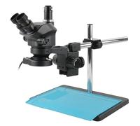 Industrial Lab Simul Focal Adjustable Stereo Microscope Trinocular Set For Jewelry Phone Watch Repair Clear precise
