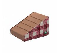 Industrial Ladder Pet Steps Ramp Stairs With Gentle Incline Nonslip Backing Removable Washable Cover Firm Foam Support Suitable for small dogs senior, color to 1, 2-Step