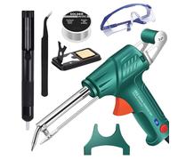 Industrial Laser Welding Tools, Portable Multi-Function Soldering Iron Set, 60W Manual Soldering Gun with Rust Removal, Cutting, and Welding Features