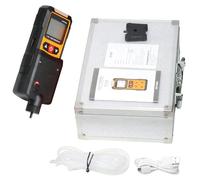 Industrial Leak Detector 4 in 1 Portable LCD Display Button Controls USB Cable for O2 H2S LEL Tunnel Inspection Use