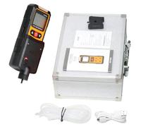Industrial Leak Detector 4 in 1 Portable LCD Display Button Controls USB Cable for O2 H2S LEL Tunnel Inspection Use