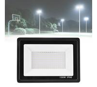 Industrial LED Flood Light, Low-Voltage Direct Wired, 150W, 10000lm Brightness, Waterproof for Outdoor Sports Fields and Event Spaces