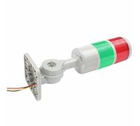 Industrial LED Signal Tower Light with Buzzer, 5-Color Flashing Stack Light