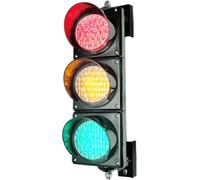 Industrial LED Traffic Light - Red Green Traffic Signals Signs Lights with Controller, Road Shopping Mall Dock Bay Warning Signal, for Traffic Control(100mm-220v)