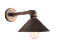 Industrial Lights Water Pipe Mounted Sconce Vintage Lamp Illumination for Farmhouse Bedroom Hallway Living Room,A (C)