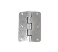 Industrial Load-Bearing Folding Electrical Appliance Hinge Iron Galvanized Or 304 Stainless Steel 1Pcs(304 Buffed)