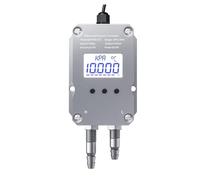 Industrial Low 5 Kpa 4 20ma Pressure Sensor for Air Hvac System LCD Display Wind Gas Differential Pressures Transmitter(1-5V Output,0-1KPa)