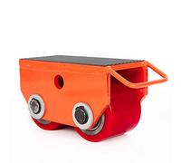 Industrial Machine Mover C Trolley Moving Skate with 360° Rotation & Wheels Heavy Duty Equipment Transport Dolly Load Capacity for Safe Moving