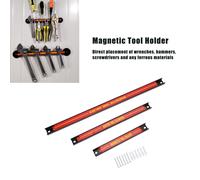 Industrial Magnetic Strip 460mm Black Red
