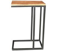 Industrial Mango Wood Large Side Table