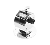 Industrial Manual Metal Counter Tool Accumulative Count Rotating Zeroing Resets Knob Construction for Lab Workshops Manual Clicks Counter Counting Tool