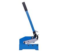 Industrial Manual Plate Shears Hand Lever Shear Adjustable Clamp Metal Cutting Guillotine Scissor Cutter Bench Mounted Benchtop Sheet Steel Shearing Tool Scissors Mount Equipment Heavy (200mm)