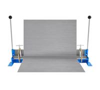 Industrial Manual Sheet Metal Brake, Bending Machine Manual Metal Sheet Bender, 760mm Bending, Bending Angle 0-90°, 1.2mm Thickness Q235 Steel Hand Press