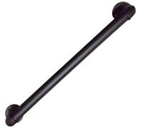 Industrial Matte il Guide for Indoor & Outdoor Steps, Anti-Slip Wall-Mounted Tube Railing, Sturdy Iron Stair Banister for Safety and Style