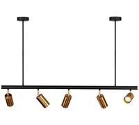 Industrial Metal Strip Pendant Light Indoor Adjustable Suspended Chandelier Minimalist Cafe Bar Decoration Lighting Fixture Home Table Kitchen Ceiling Hanging Lamp,Luxury