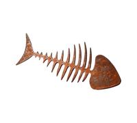 Industrial Metal Wall Decor with Distressed Texture Character | Distressed Rust-Effect Texture, Standalone or Grouped Display Format, Living Room and Entryway