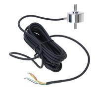 Industrial Miniature Load Cell with 1KHz Response Frequency for Real Time Force Lab Testing and Automation Rustproof Steel Weight Transducer